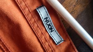 NUON Orange  Denim Shorts Size 28