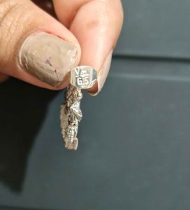 pure silver Radhe krishna pendent