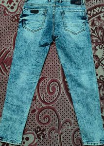 Acid Wash Denim Jeans
