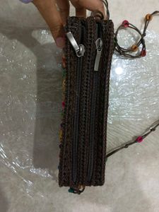 Handmade multi Colour Sling Bag