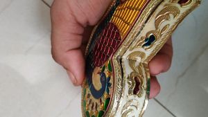 Beautiful Peacock Shaped Gift Box With 3 Compartments