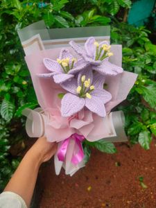 Crochet Lily Bouquet