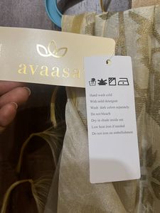 New Silk Golden Dupatta