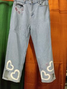 Ice Blue Denim Jeans