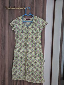 Patterned Casual Dress