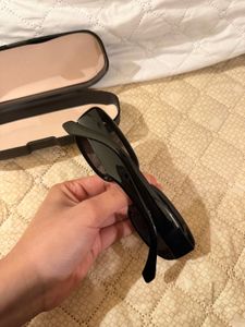 Black Rectangle Sunglasses