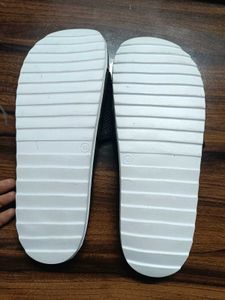 Black &#39;Style&#39; Slides - Size 10