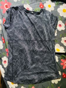 Nike Dri-FIT Running Top - Abstract Wave