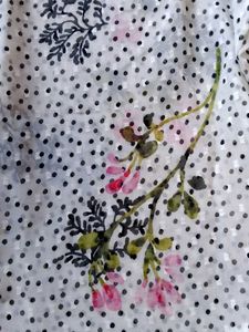 Floral Cold Shoulder Top