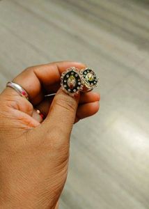 silver plated toe ring for makarsankranti