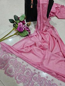 Cut Work Hijab