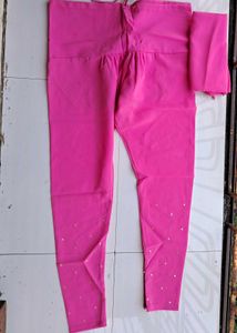 Pink Girls Indian Dress Size 26 (7-9years)
