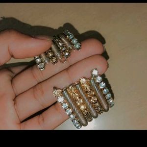 Wedding Wearable Beautiful Golden Bracelet