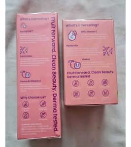 Plix Serum And Sunscreen