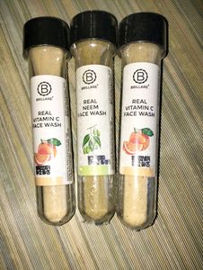 Real Vitamin C Face Wash With Seal Packed (3 Pack