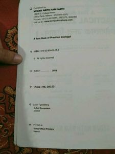 Bsc Zoology Practical Book.