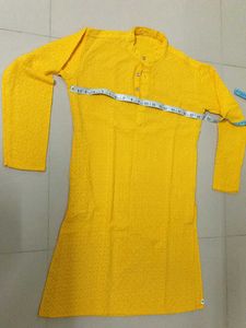 Stylish Yellow Men&#39;s Kurta - New with Tag