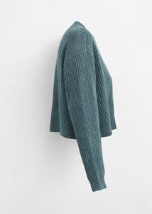 Teal Knit Cardigan