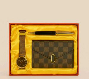 Unisex Watch Wallet And Pen Gift Box 🎁