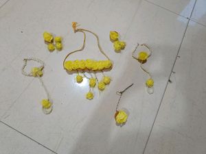 Flower Set For Haldi Function