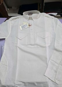 Premium New Linen Pathani Kurta White Colour