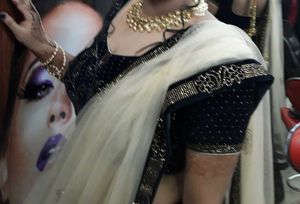 Elegant Navy Blue Lehenga Choli