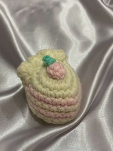 Cute Crochet Mini Cake 🍰
