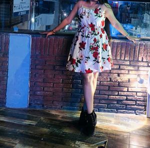 Floral Print  Dress