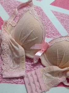 designer cotton net bra