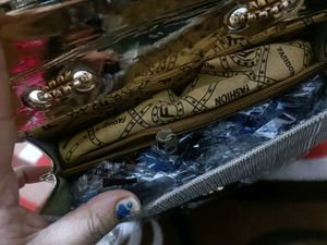 New Without Tag Stylish Rose Gold Party Clutch