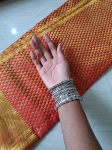 *NEW*Banarasi saree with blouse piece❤️