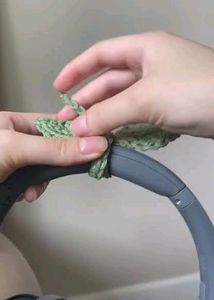 Crochet Sprout 🌱 For Headphones ( 1 Pc )