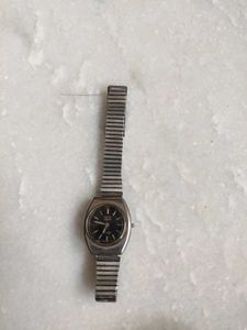 Vintage Silver HMT Watch
