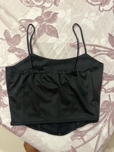 Sexy Black Corset Top
