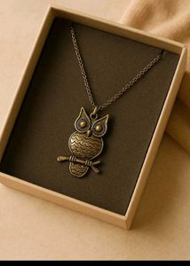 Owl Pendant Necklace