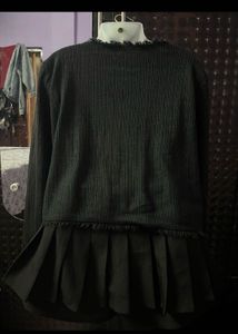 Chic Black Tweed Jacket