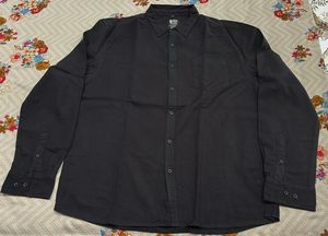 Men's Black Long Sleeve Shirt