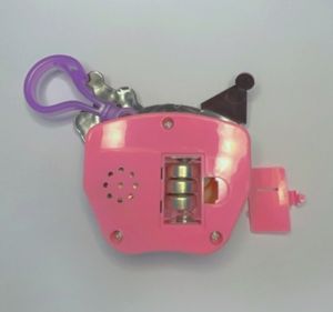 Kuromi Wack The Mole/ Mini Hamster Keychain