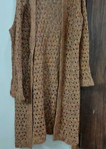 Boho Crochet Knit Cardigan