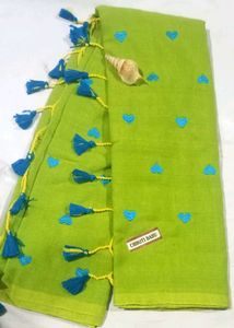Green Dress Material