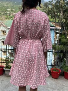 Floral Pink Dress