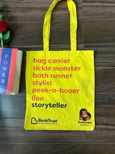BookTrust Yellow Tote Bag