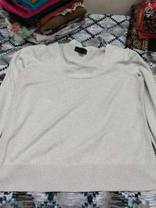 Elegant Cream Sweater
