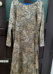 Leopard Printed Kurt