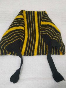 Striped Beanie Hat