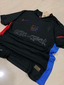 Barcelona Travis Scott Jersey Size L New