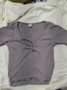 Square Neck Cute Top