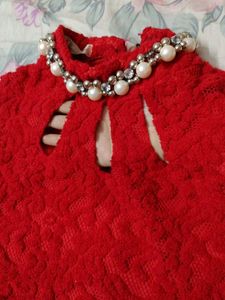Red Flared One Piece ❤️