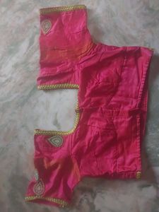 Embroidered Pink Blouse