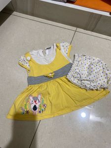 Baby Girls aline Mini Frock Dress